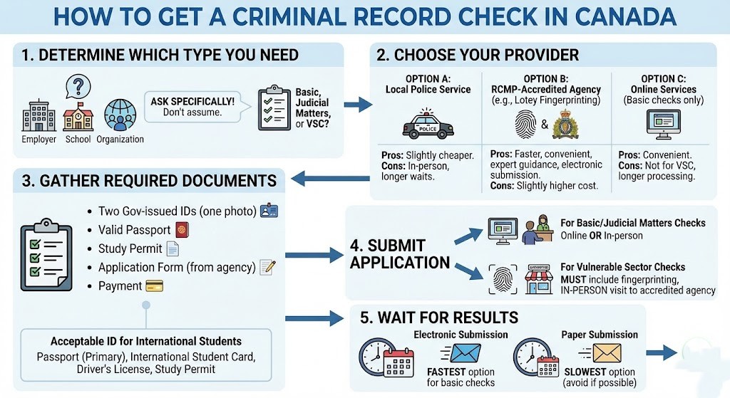 How to Get a Criminal Record Check in Canada