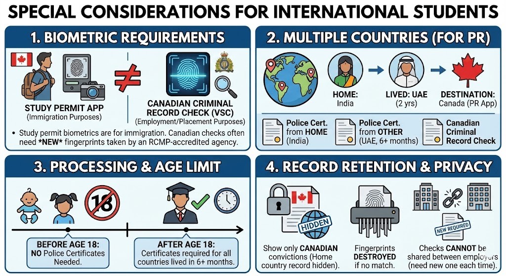 Special Considerations for International Students