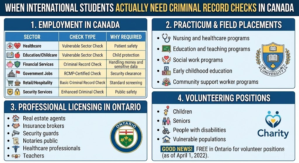 When International Students ACTUALLY Need Criminal Record Checks