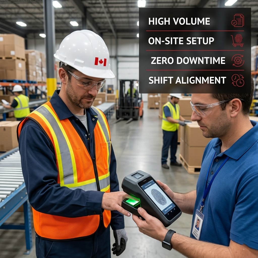 Manufacturing and Logistics Volume Hiring Events