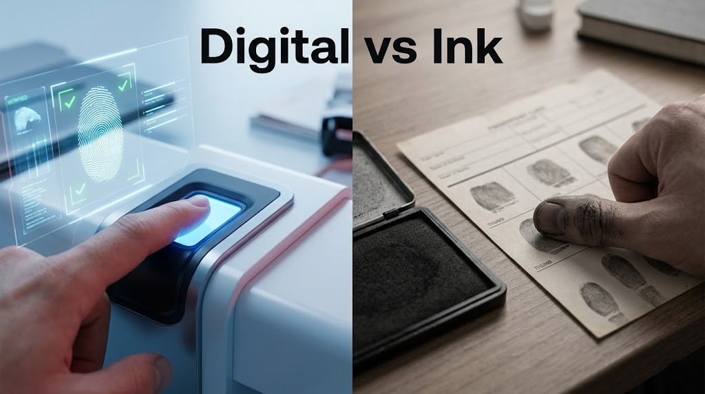 Digital Fingerprinting vs Ink-and-Roll Which Is Faster