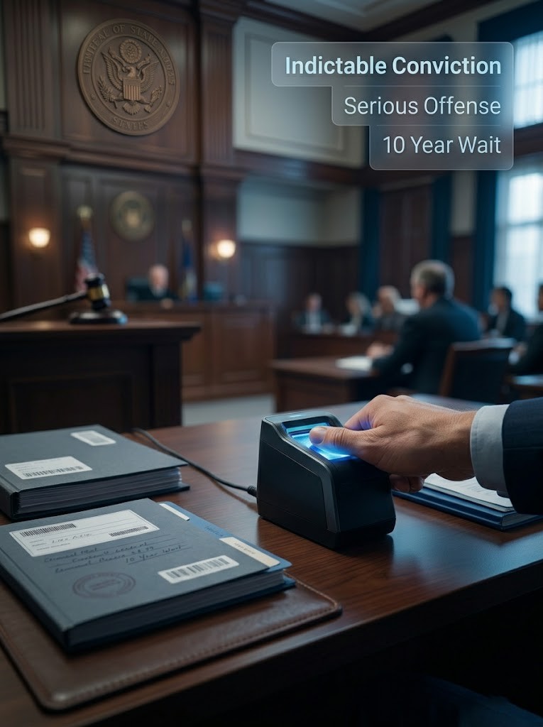 Indictable Conviction (More Serious)