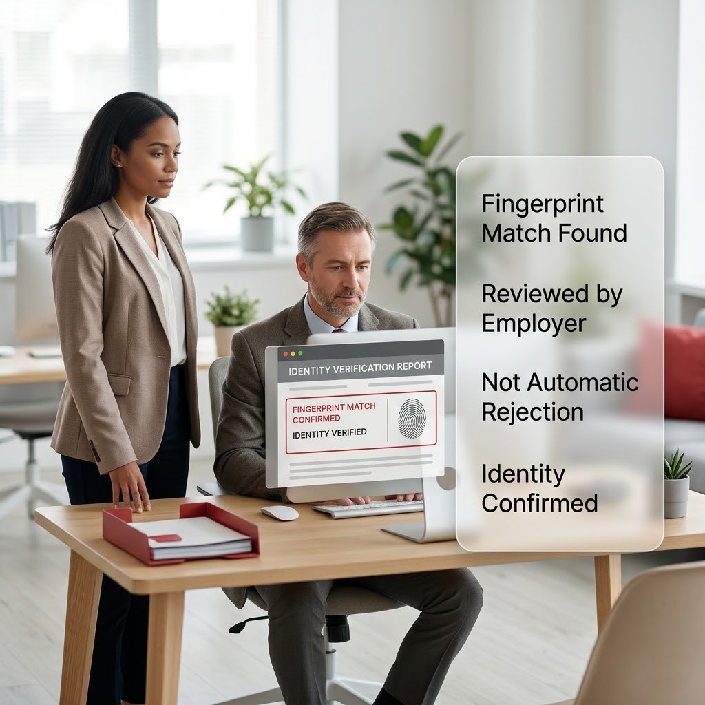 What Happens If Your Fingerprints Return a Match