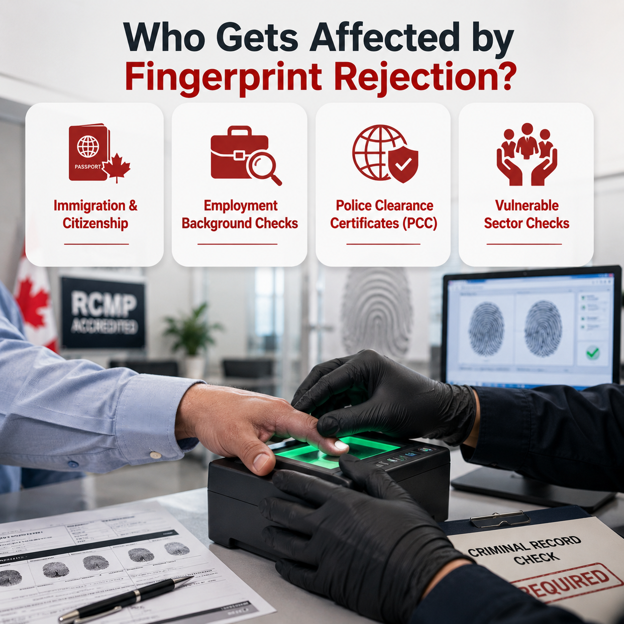Affected by Fingerprint Rejection