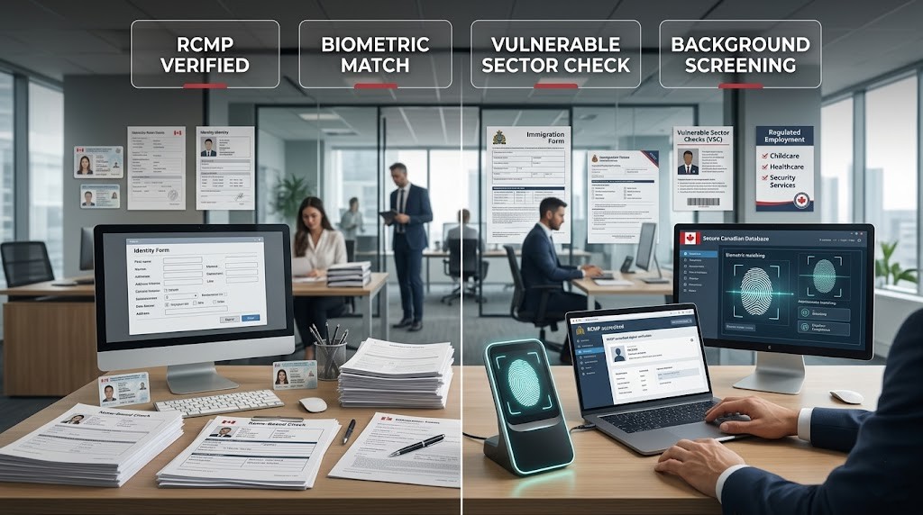 Difference Between a Name-Based Check and a Fingerprint-Based Background Check