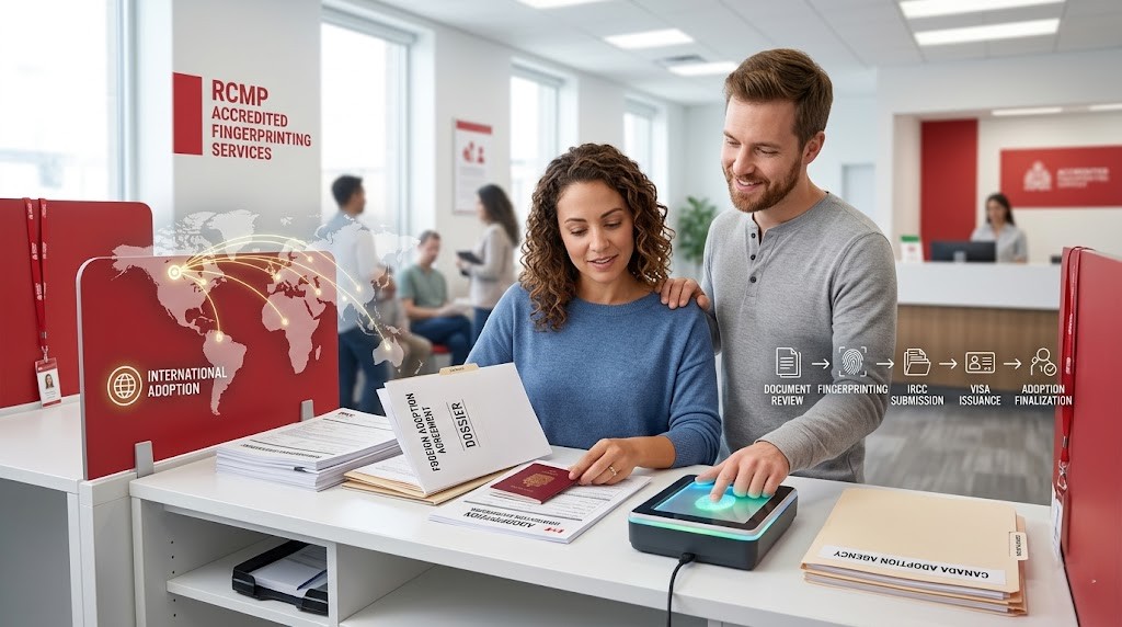 Fingerprinting for International Adoption in Canada