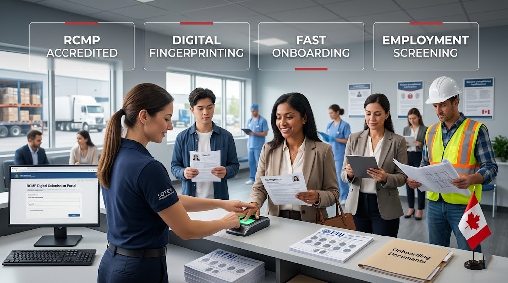 Lotey Fingerprinting Serve Brampton's Employment Market