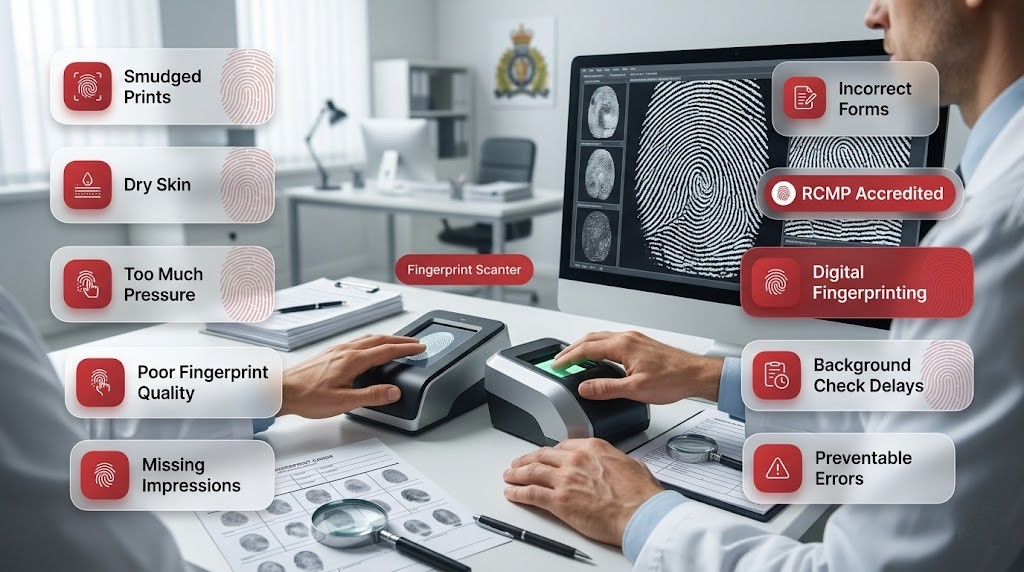 Top 10 Reasons Your Fingerprinting Application Was Rejected