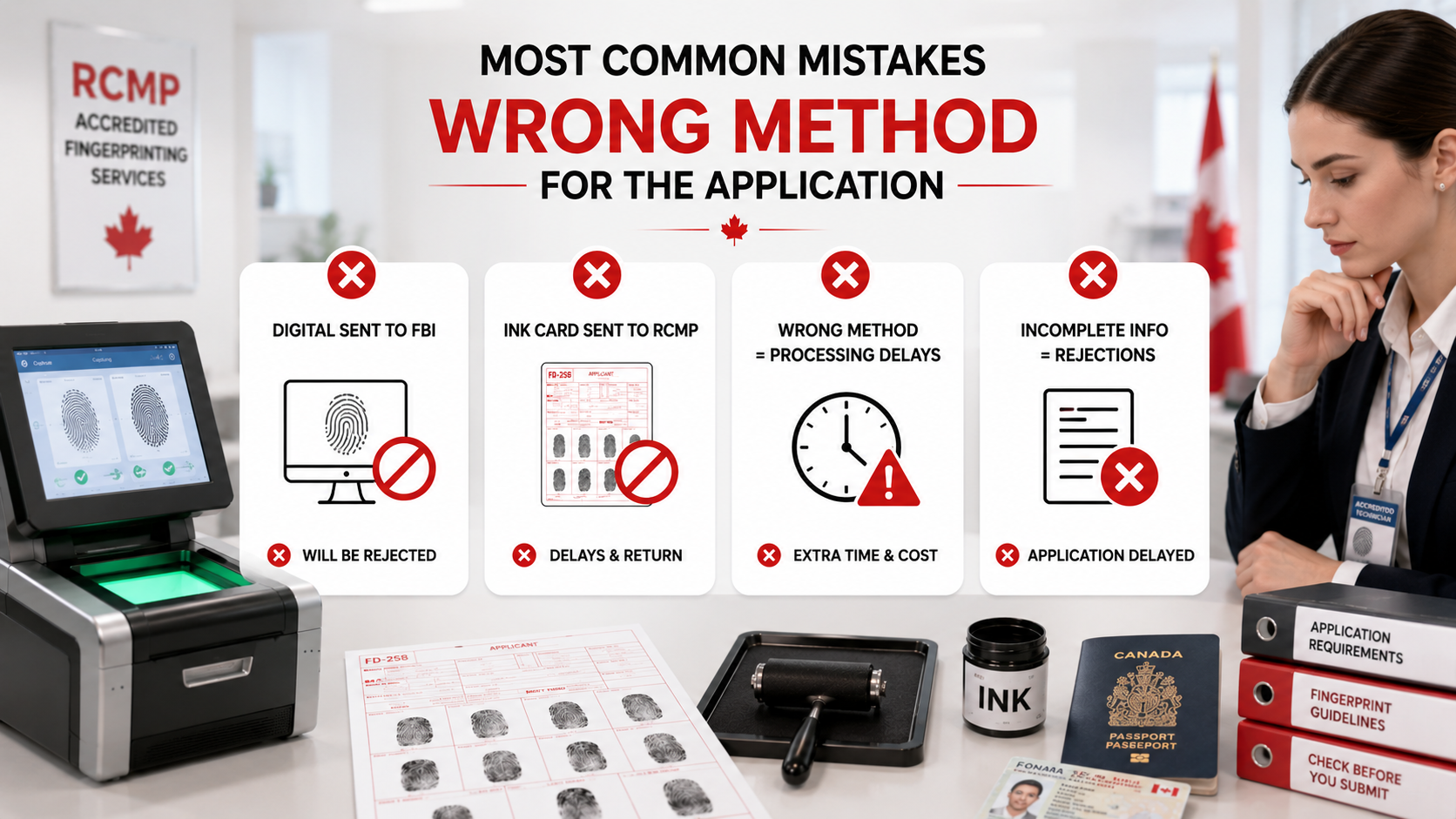 Most Common Mistakes — Wrong Method for the Application