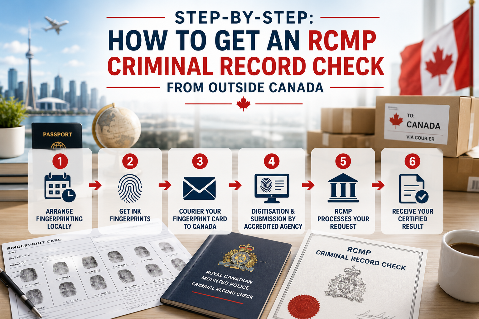 RCMP Criminal Record Check from Outside Canada